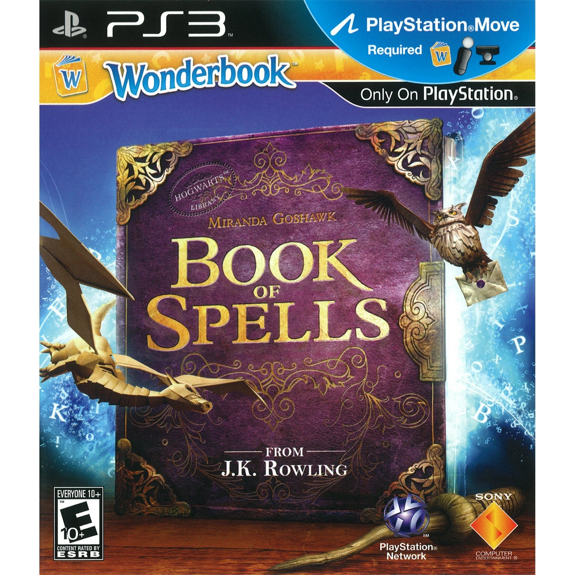 PS3 Wonderbook: Book of Spells (Purple) - New For Nice Online