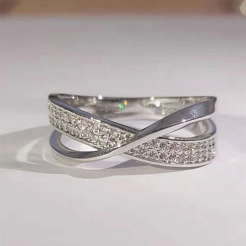 925 Sterling Silver Vintage Crystal Rings Fast Delivery Cheap Online