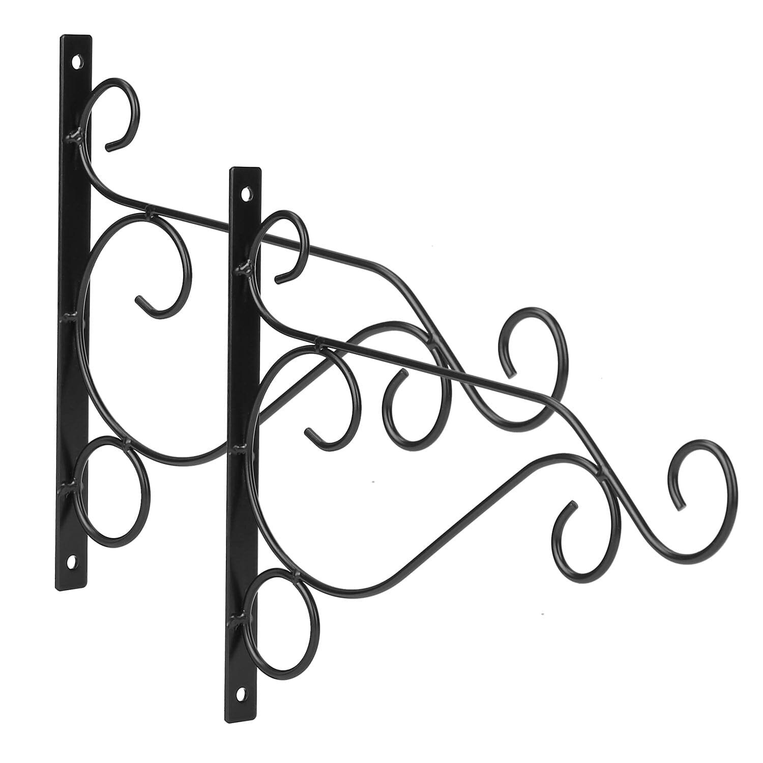 2-Piece: Iron Plant Hanging Bracket Plant Hanger Wall Hooks 2025 Unisex For Sale