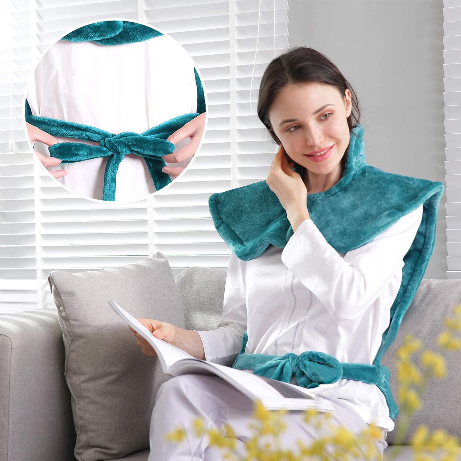 Large Heating Pad for Back and Shoulder For Sale Cheap Pice From China