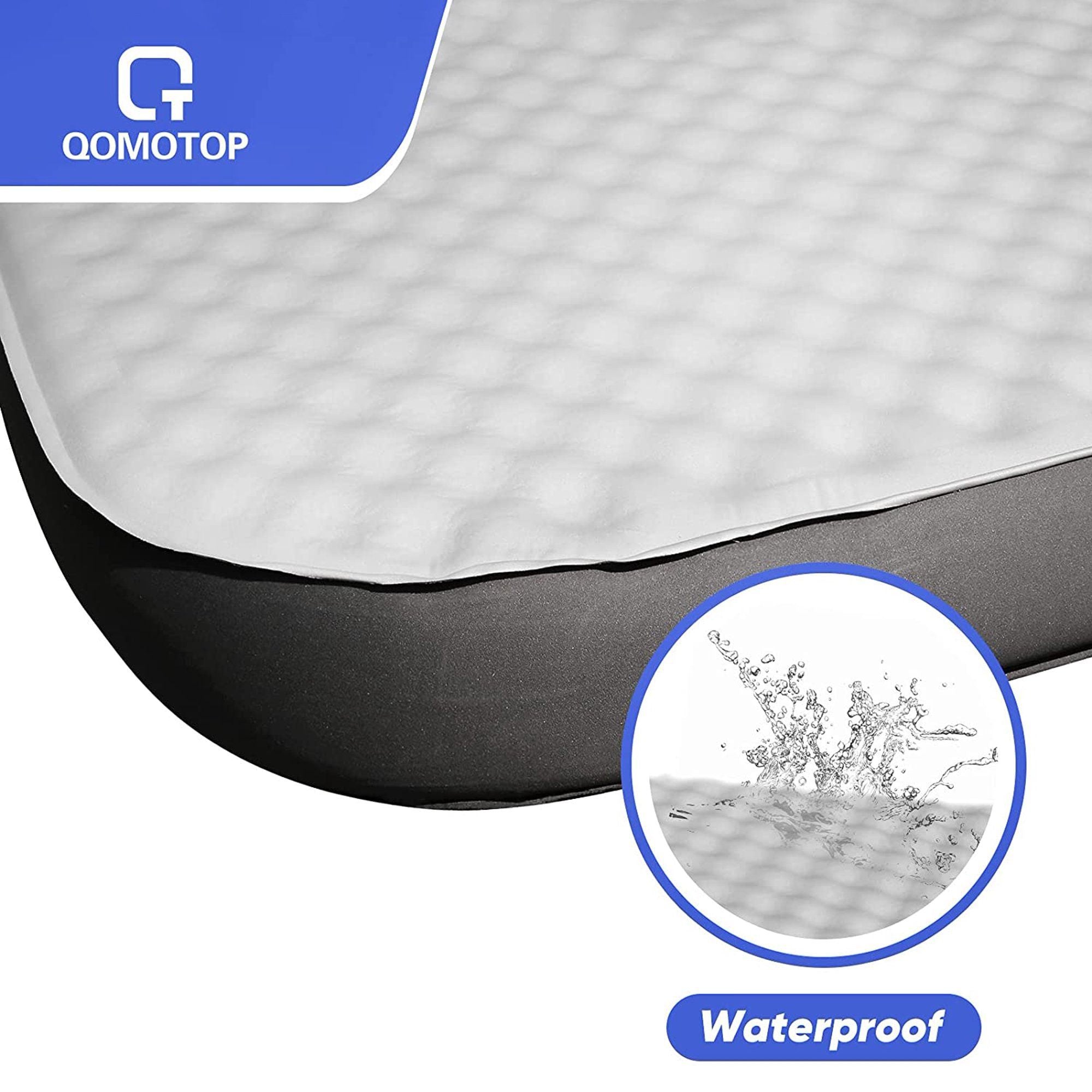 QOMOTOP Ultra Thick Self-Inflating Camping Mattress Cheap Sale Footaction