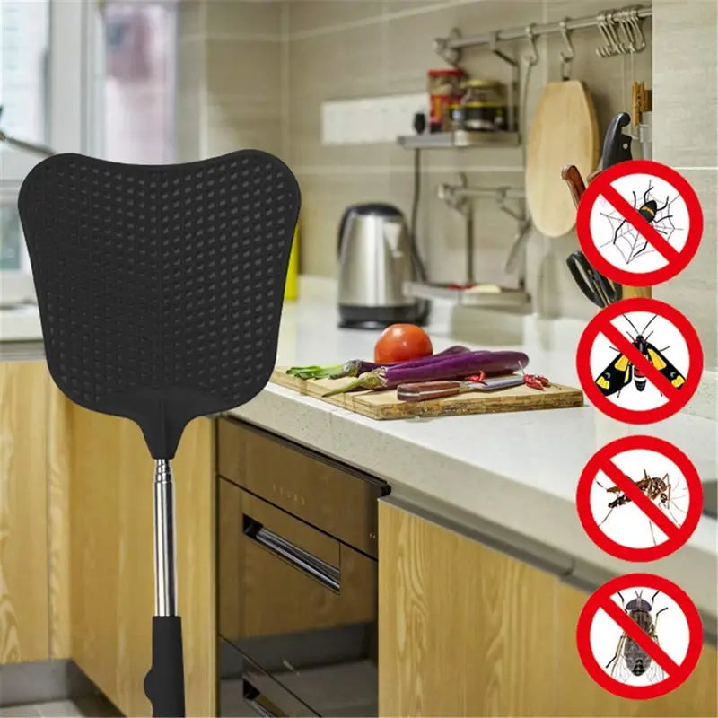 2-Pieces: Heavy Duty Telescopic Fly Swatter Set High Quality Cheap Pice