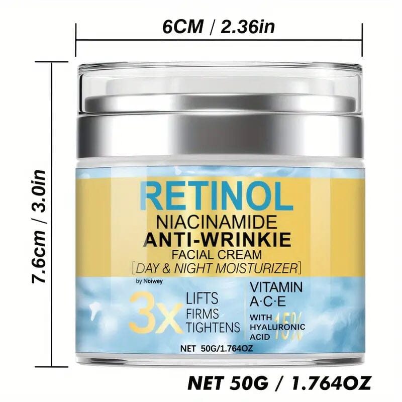 Retinol and Collagen Face Cream 1.764oz Anti-Wrinkle and Lifting with Vitamin E, Niacinamide Free Shipping Sast