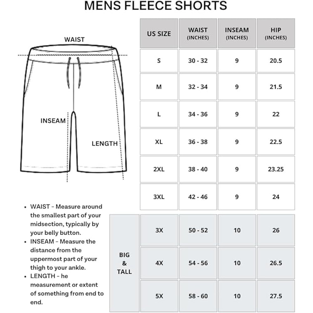 3-Pack: Men's Fleece Lounge Shorts With Pockets Cheap Discounts