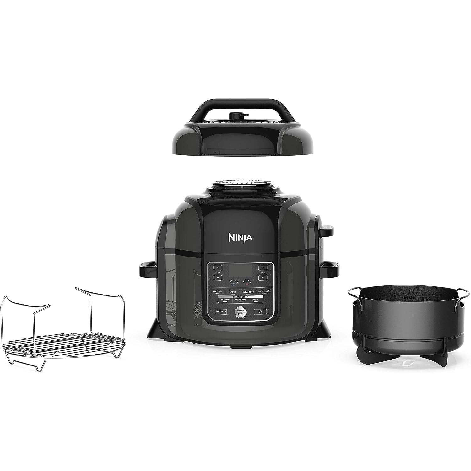 Ninja Pressure Cookers & Canners, 6.5 qt, Black (Refurbished) With Paypal Cheap Pice