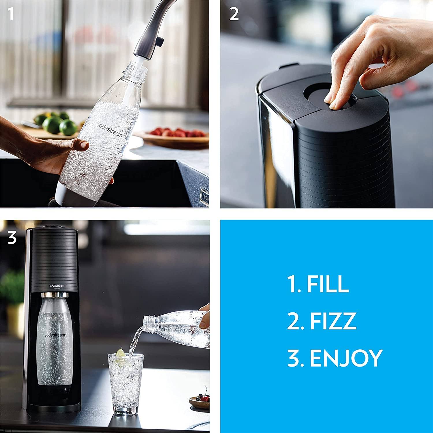 SodaStream Terra Sparkling Water Maker with CO2 and DWS Bottle Really Cheap Shoes Online