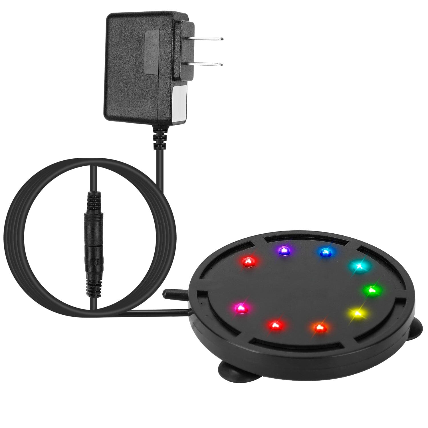 4in Multi-Colored LED Aquarium Air Bubble Lamp Footlocker Pictures