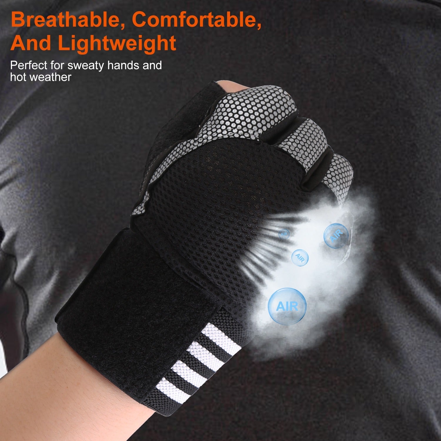 Fitness Workout Gloves with Wrist Wrap Strap Discount Largest Supplier