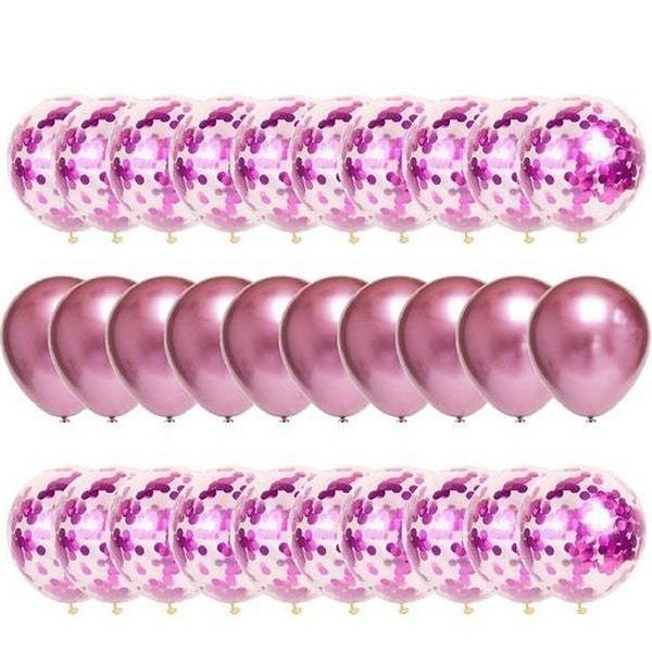 30-Pieces: Colorful Paper Latex Balloon Party Supplies Online Cheap Pice