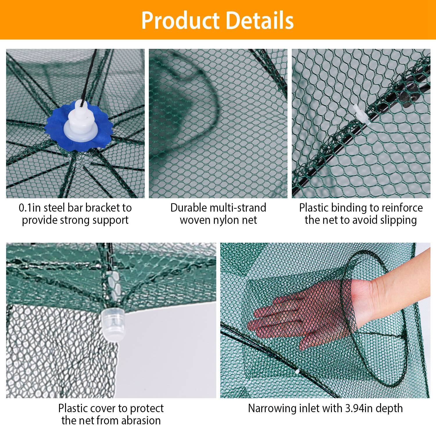 Foldable Fishing Bait Net Trap Visit Cheap Pice