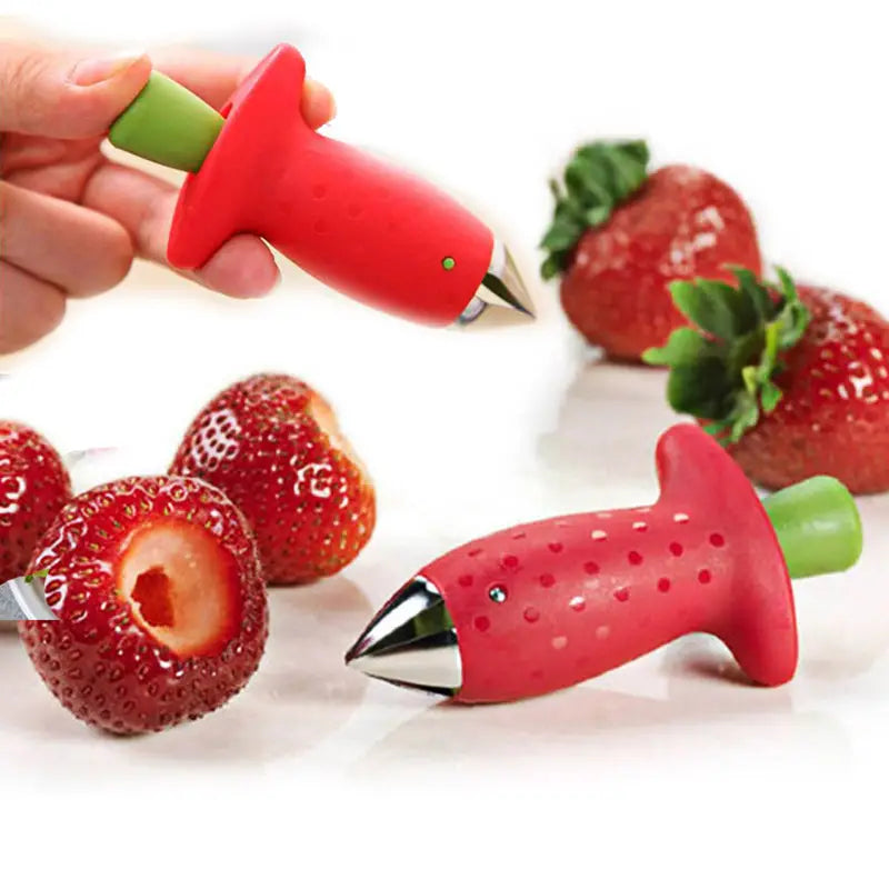 2-Pack: Strawberry Huller Stem Remover Cheap Sale Outlet