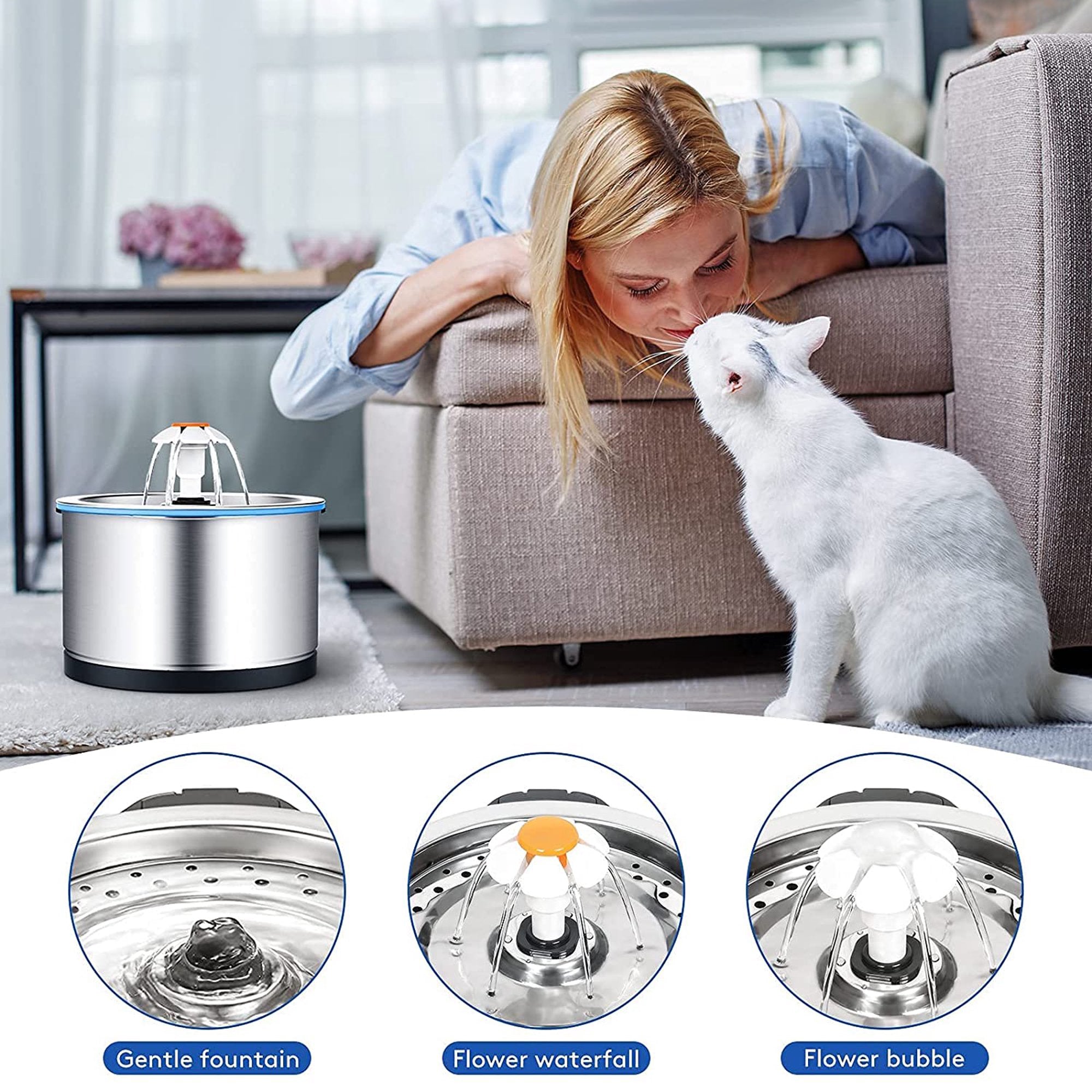 Automatic Pet Water Fountain 2025 Cheap Pice