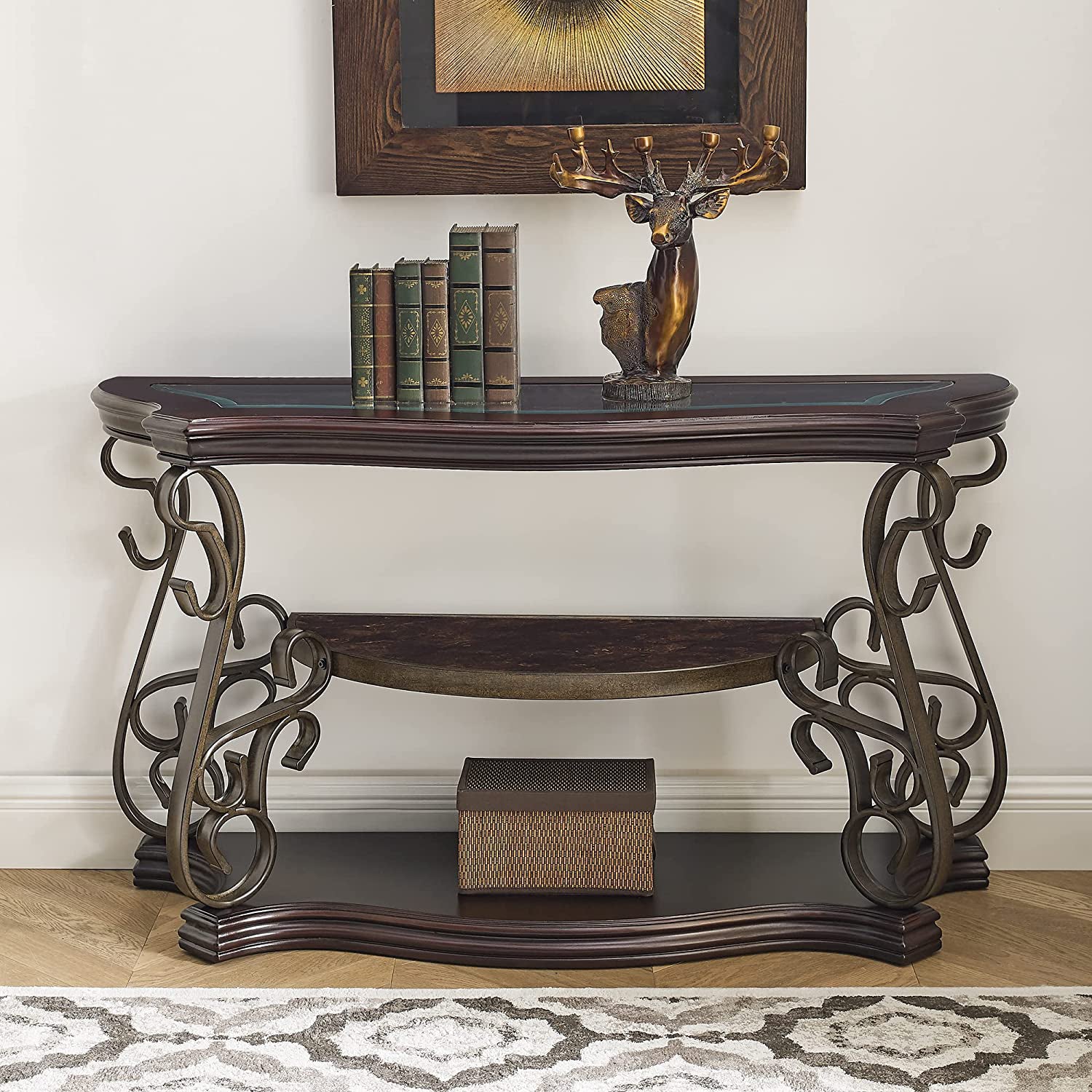 Traditional Console Accent Sofa Table Buy Cheap With Credit Card