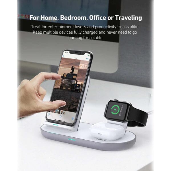 Aircore 3-in-1 Wireless Charging Station Stand Clearance In China