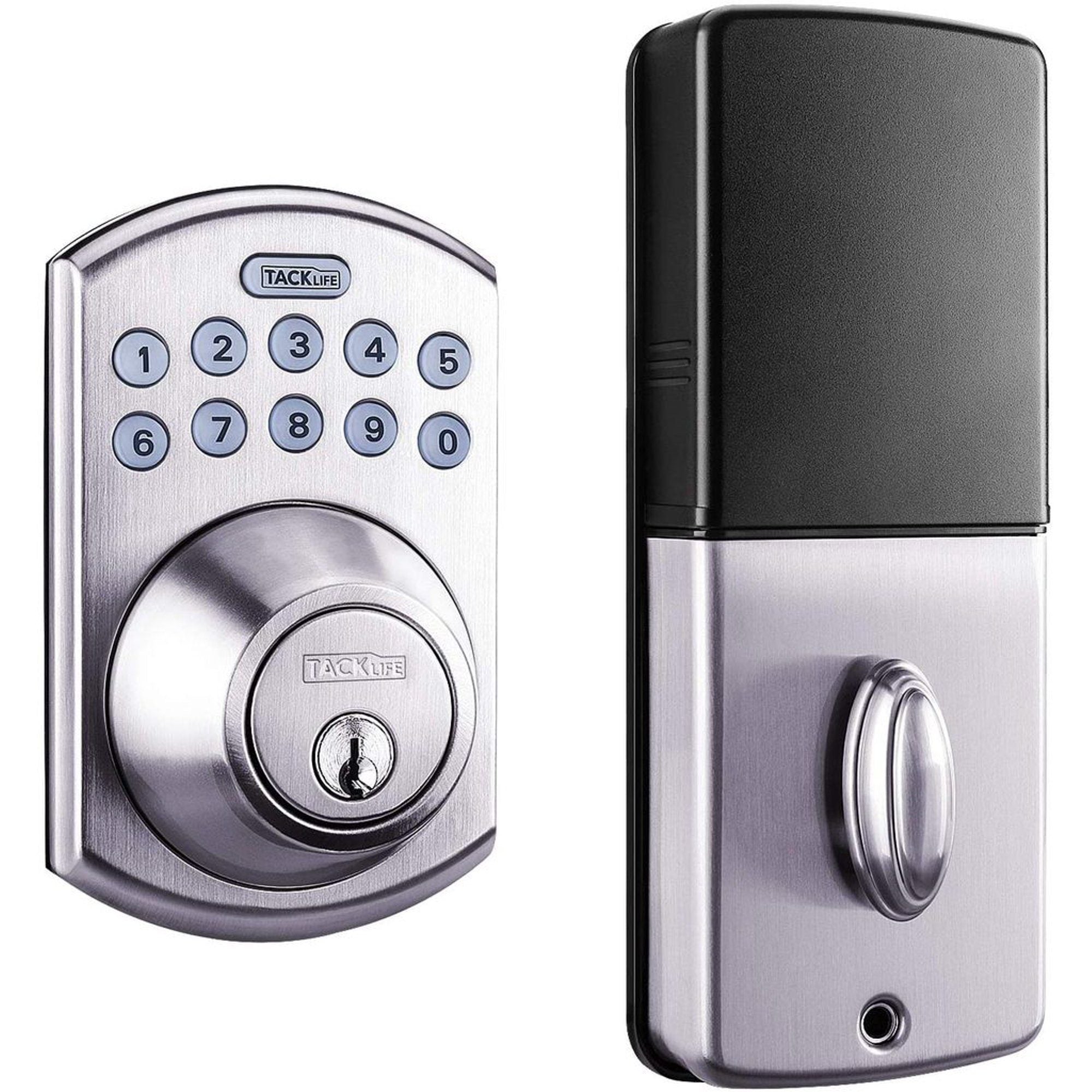 TACKLIFE Keypad Electronic Deadbolt Door Lock, Keyless Entry Door Lock With 1-Touch Motorized Auto-Locking Discount Choice