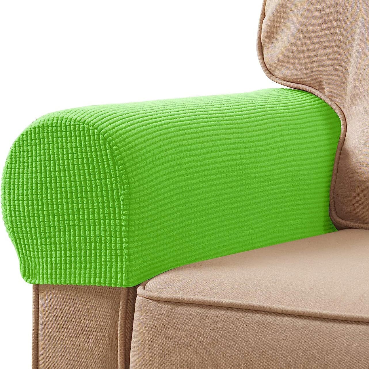 2-Piece: Jacquard Sofa Armrest Slipcover Where To Buy Cheap Real