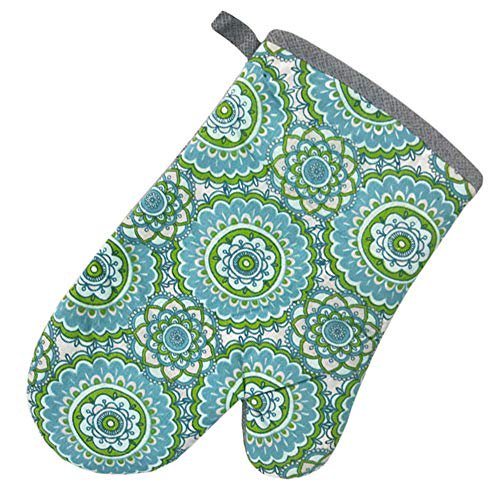 5-Piece: Assorted Kitchen Set: Towels, Potholder, Mitt Deals