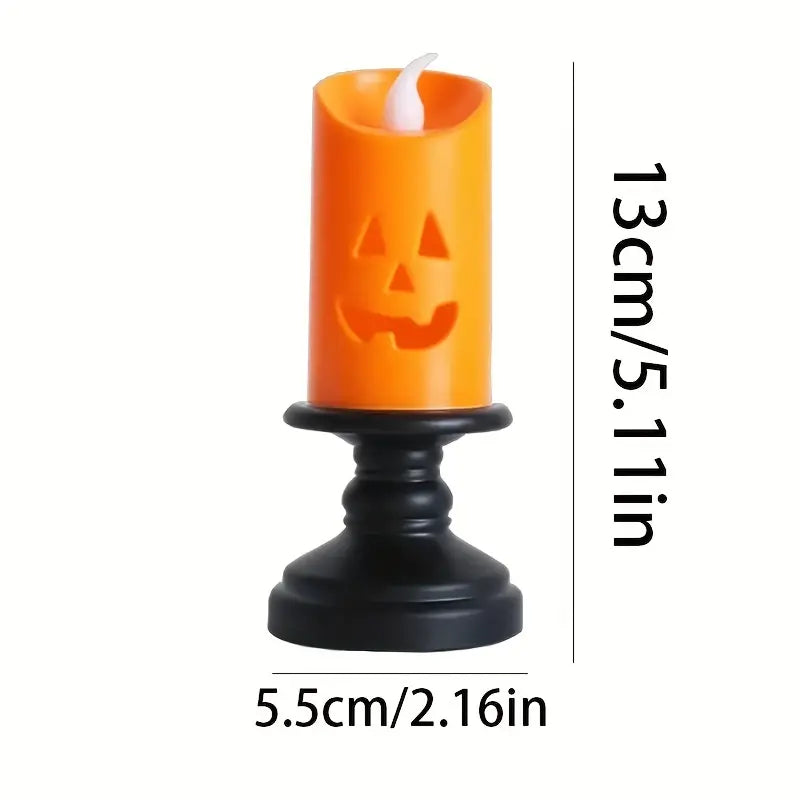 12-Pieces: Halloween LED Pumpkin Chandelier Candles Cheap Sale Newest