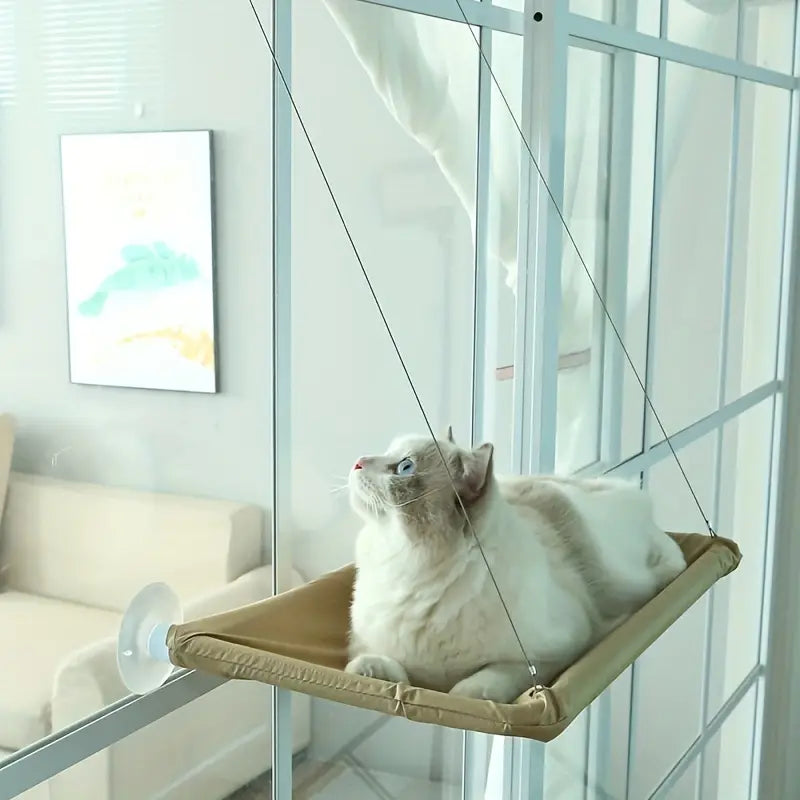 360∞ Cat Window Hammock: A Space-Saving Sunny Seat for Indoor Cats! Outlet Find Great