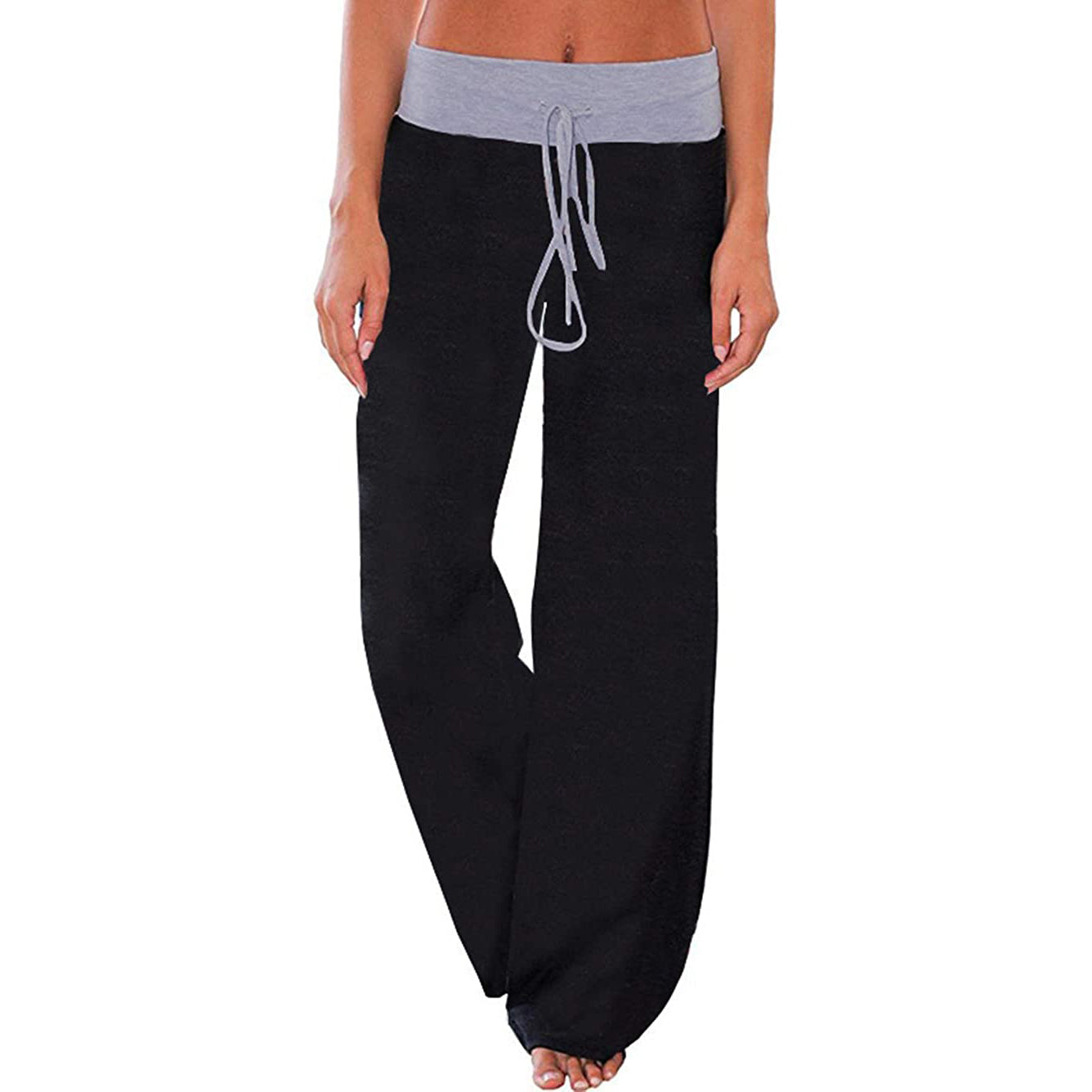 Women's Comfy Stretch Drawstring Palazzo Wide Leg Lounge Pant Top Quality Online