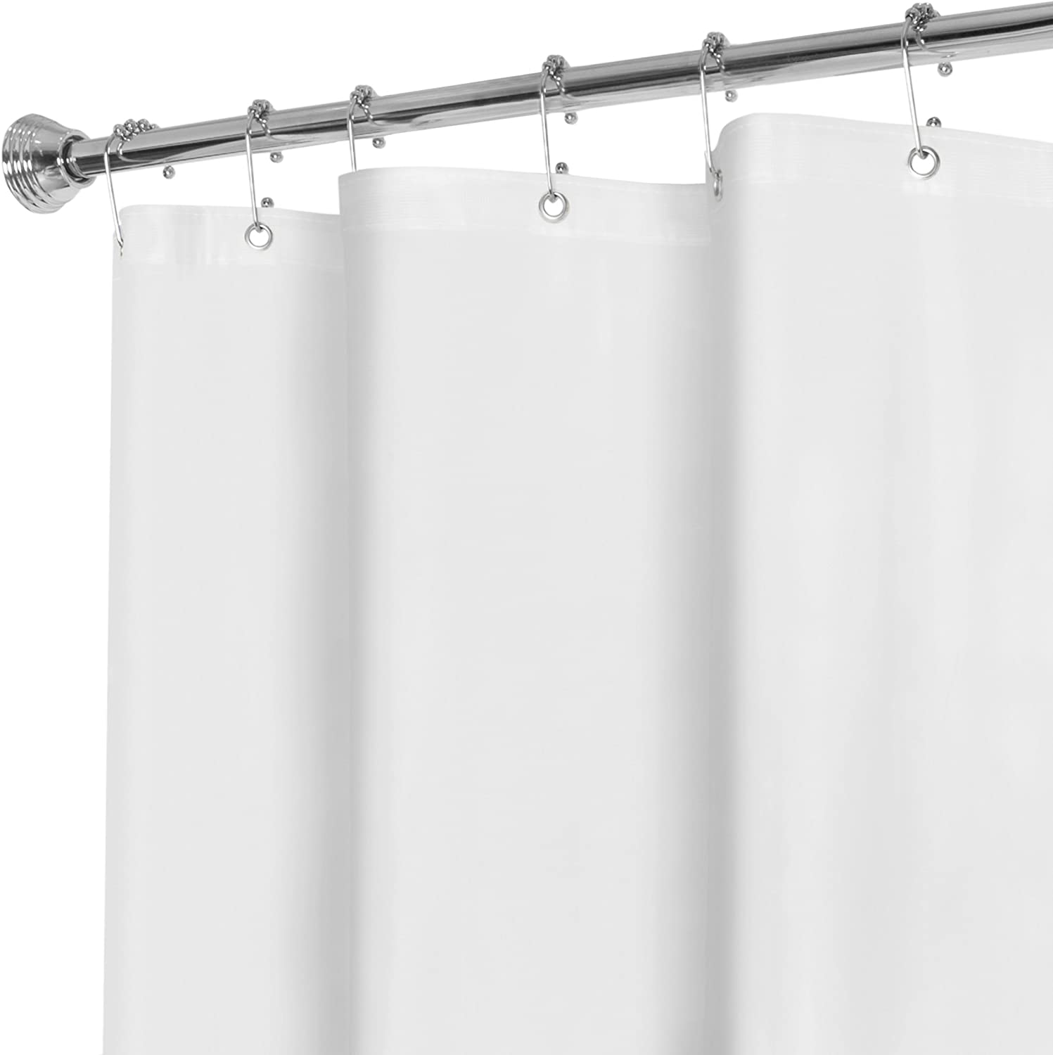 2-Pack: Hotel-Quality Heavy Shower Curtain Liner with Metal Grommets + Magnets 100% Authentic Cheap Online