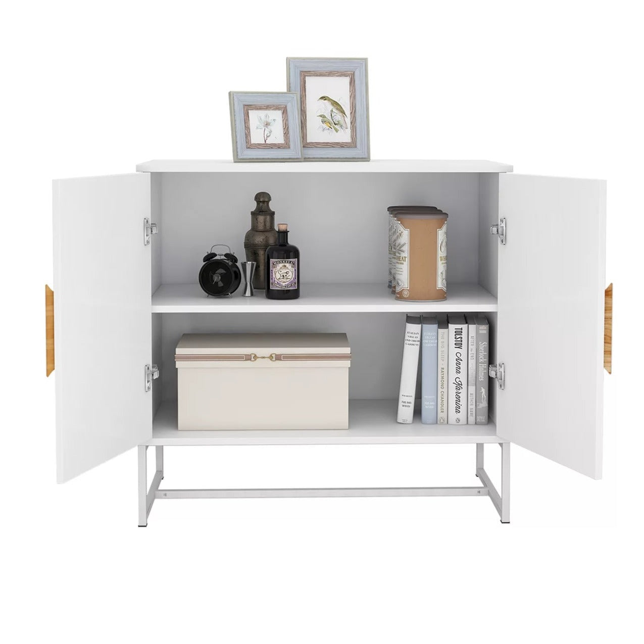 Storage Sideboard Cabinet White New Arrival For Sale