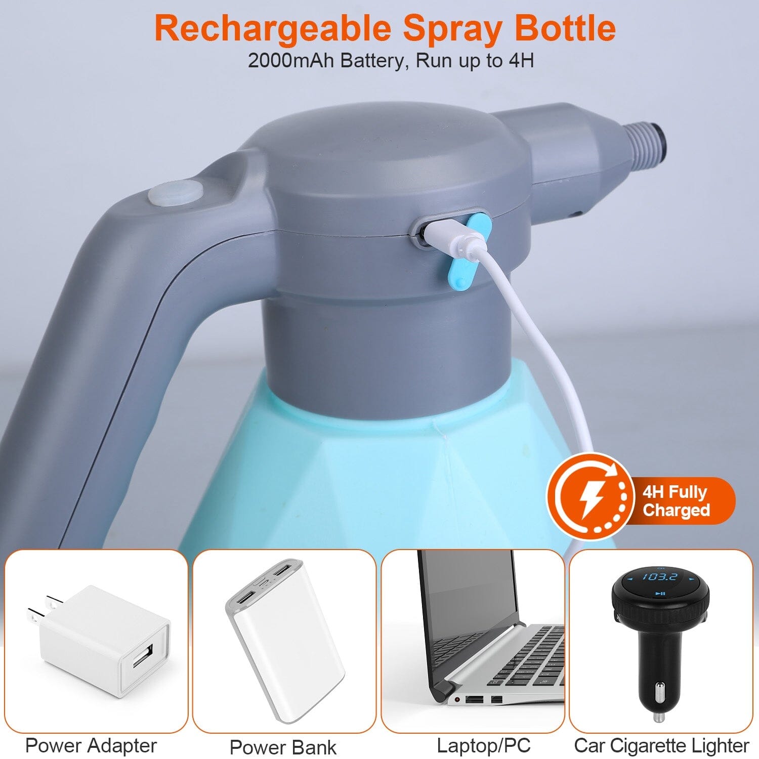 Rechargeable Handheld Automatic Electric Spray Bottle Sale Affordable