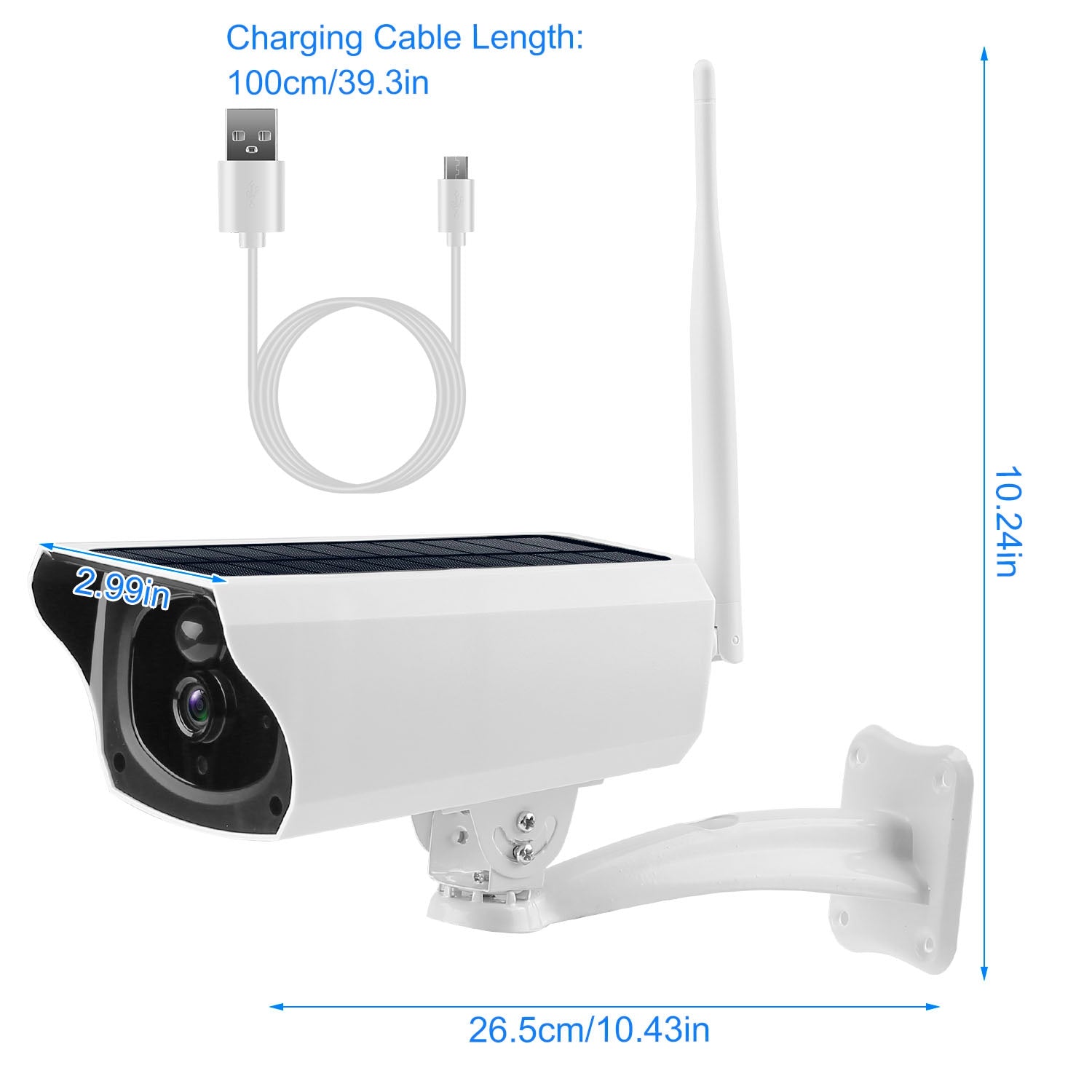 1080P Solar Powered Wifi IP Camera Shop For Sale