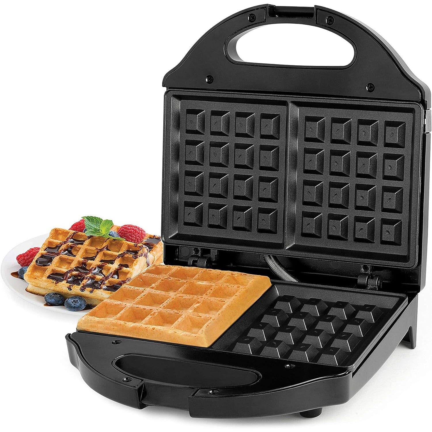 Salton Waffle Maker - Black Factory Outlet For Sale