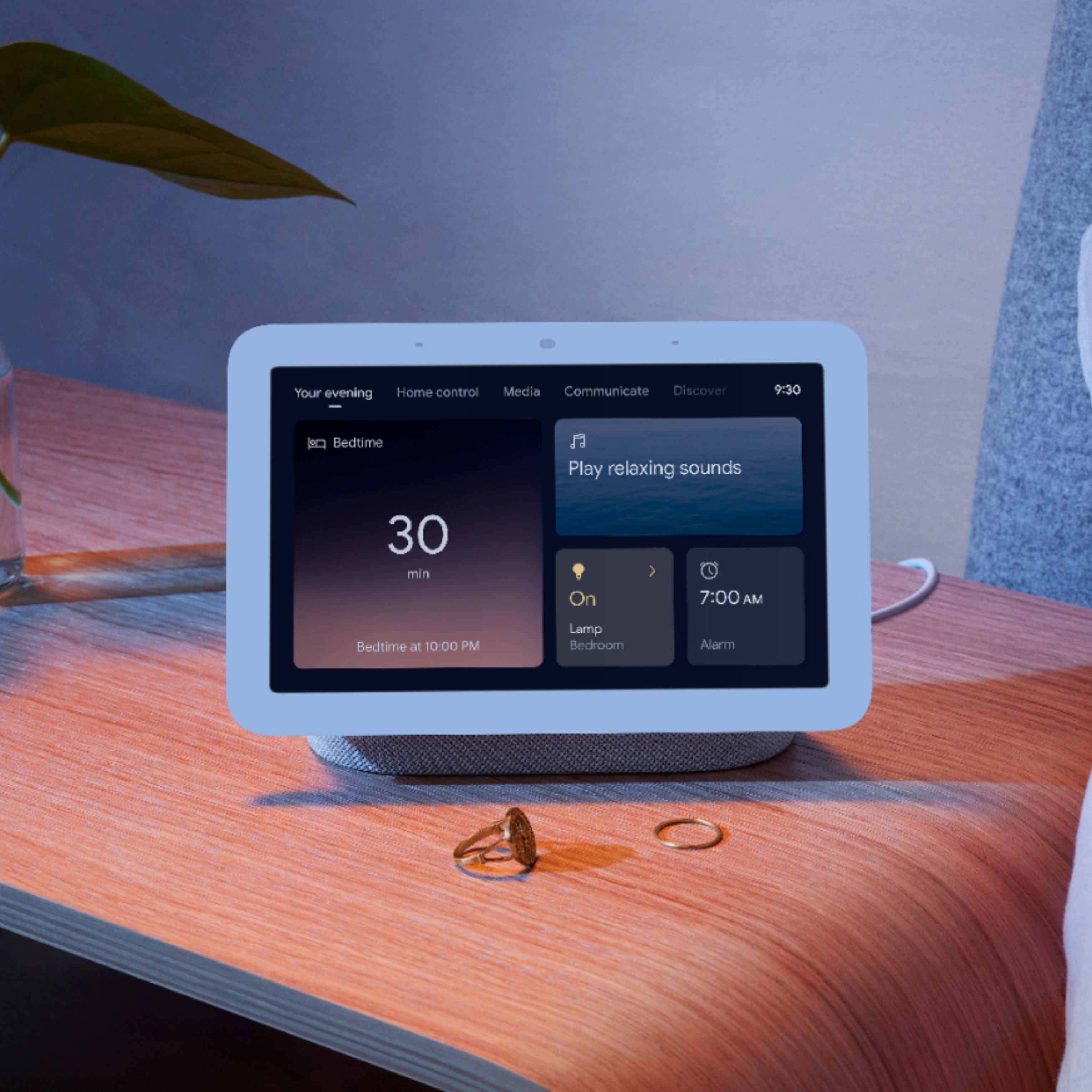 Google Nest Hub with Google Assistant 2nd Gen - Chalk Cheap Tumblr