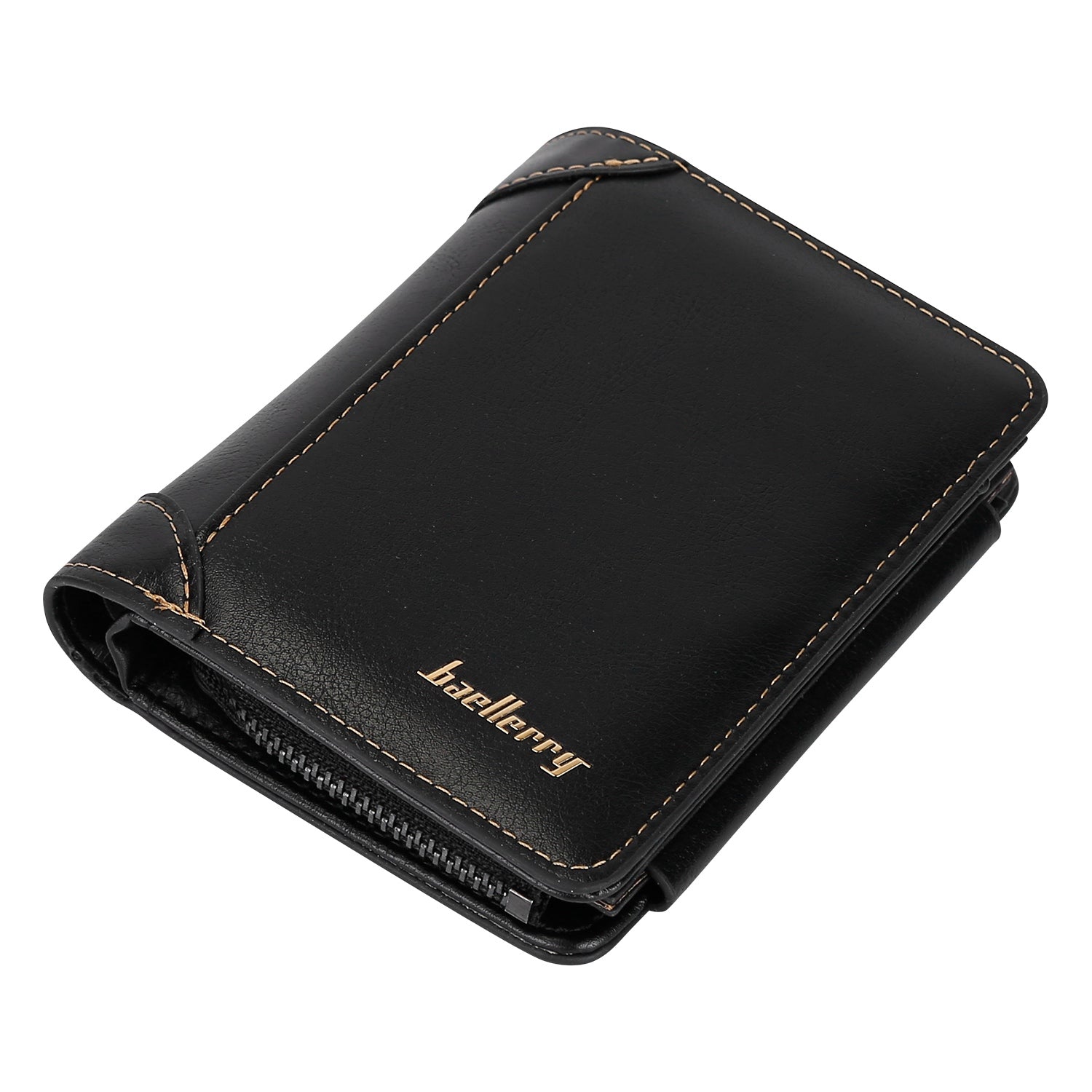 Men's Trifold Clutch Leather Wallet ID Card Holder Outlet Cheap Pice