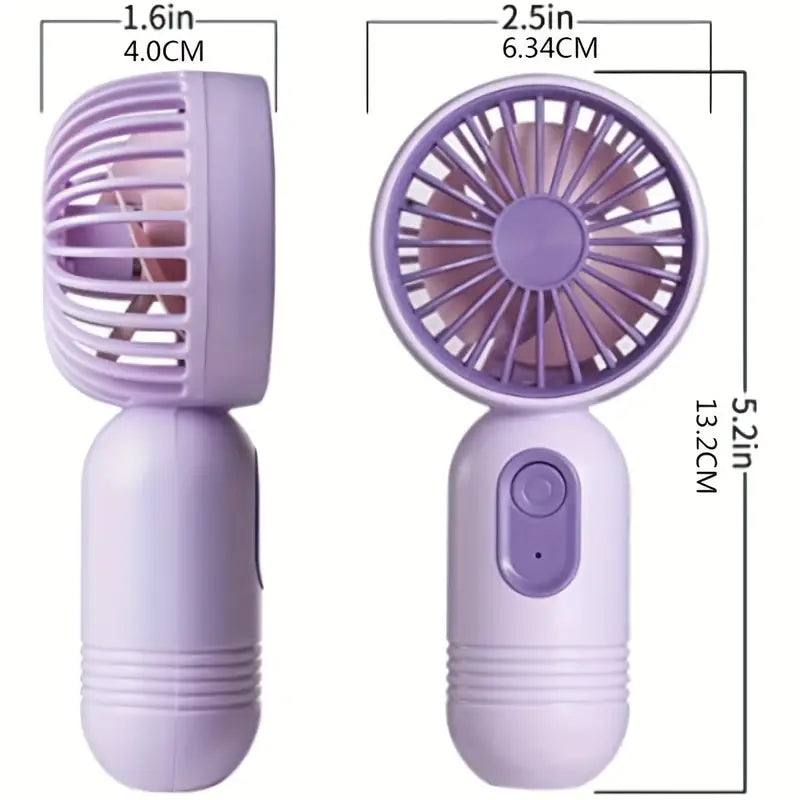 USB Rechargeable Mini Portable Fan with 3 Speeds Online Online Clearance