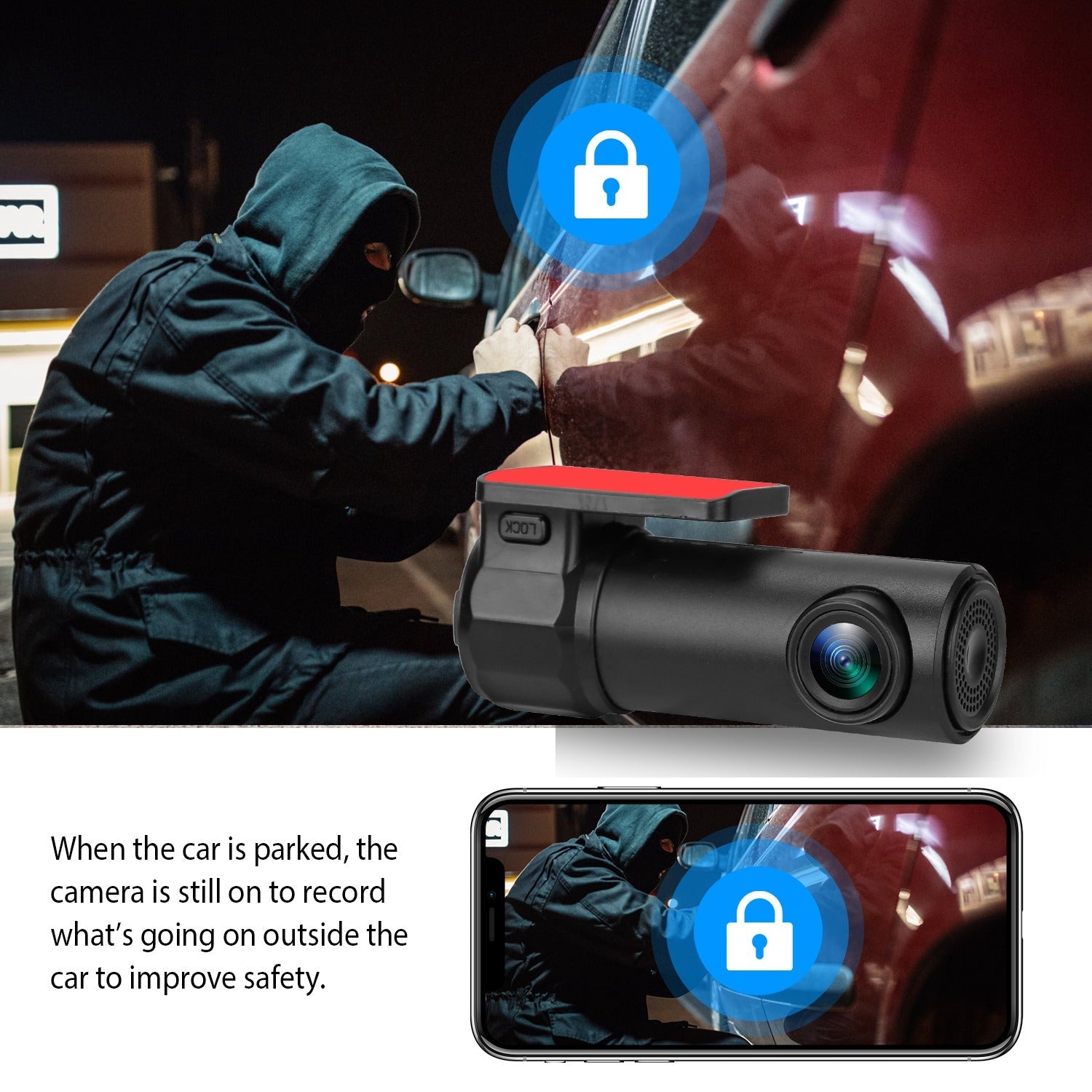 1080P Dash Cam Car Camera Recorder 2025 Unisex Online