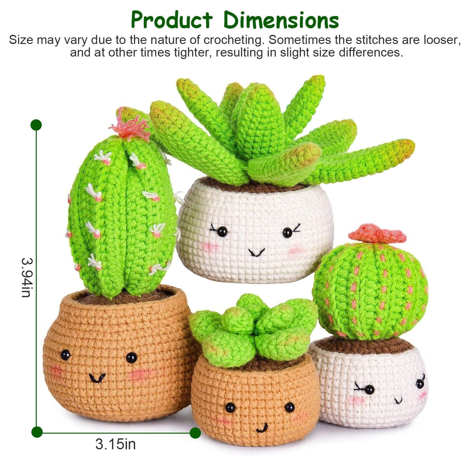 Crochet Kit for Beginners DIY Knitting Supplies Sale New Styles
