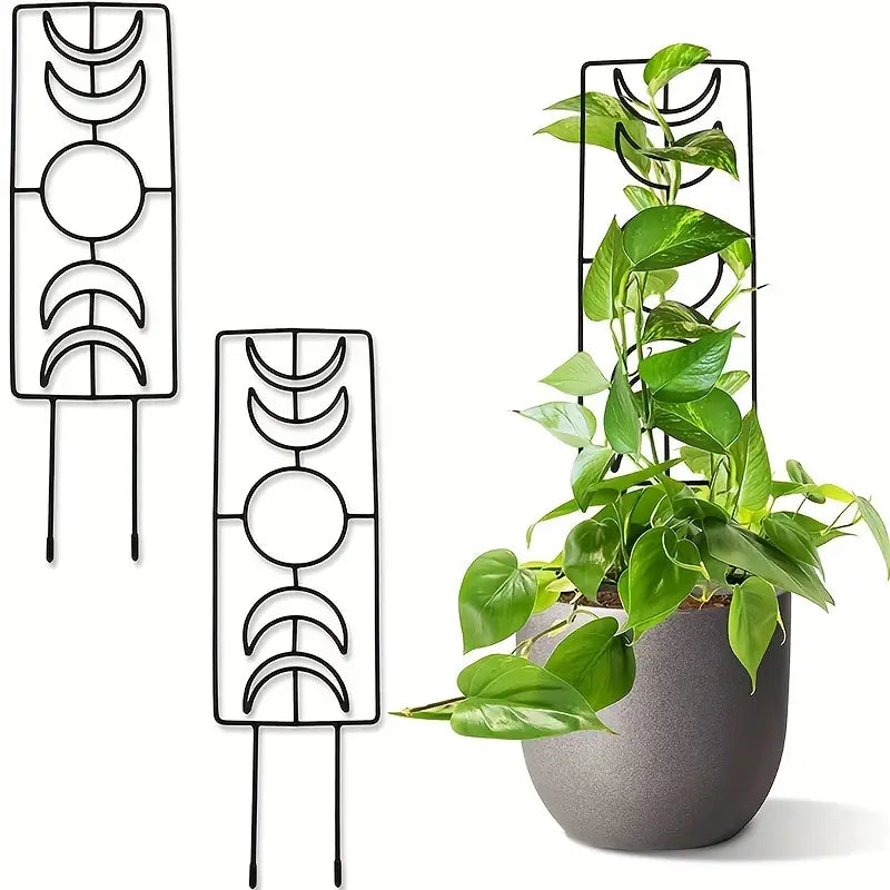 2-Pack: Metal Plant Trellis for Climbing Plants Indoor With Mastercard