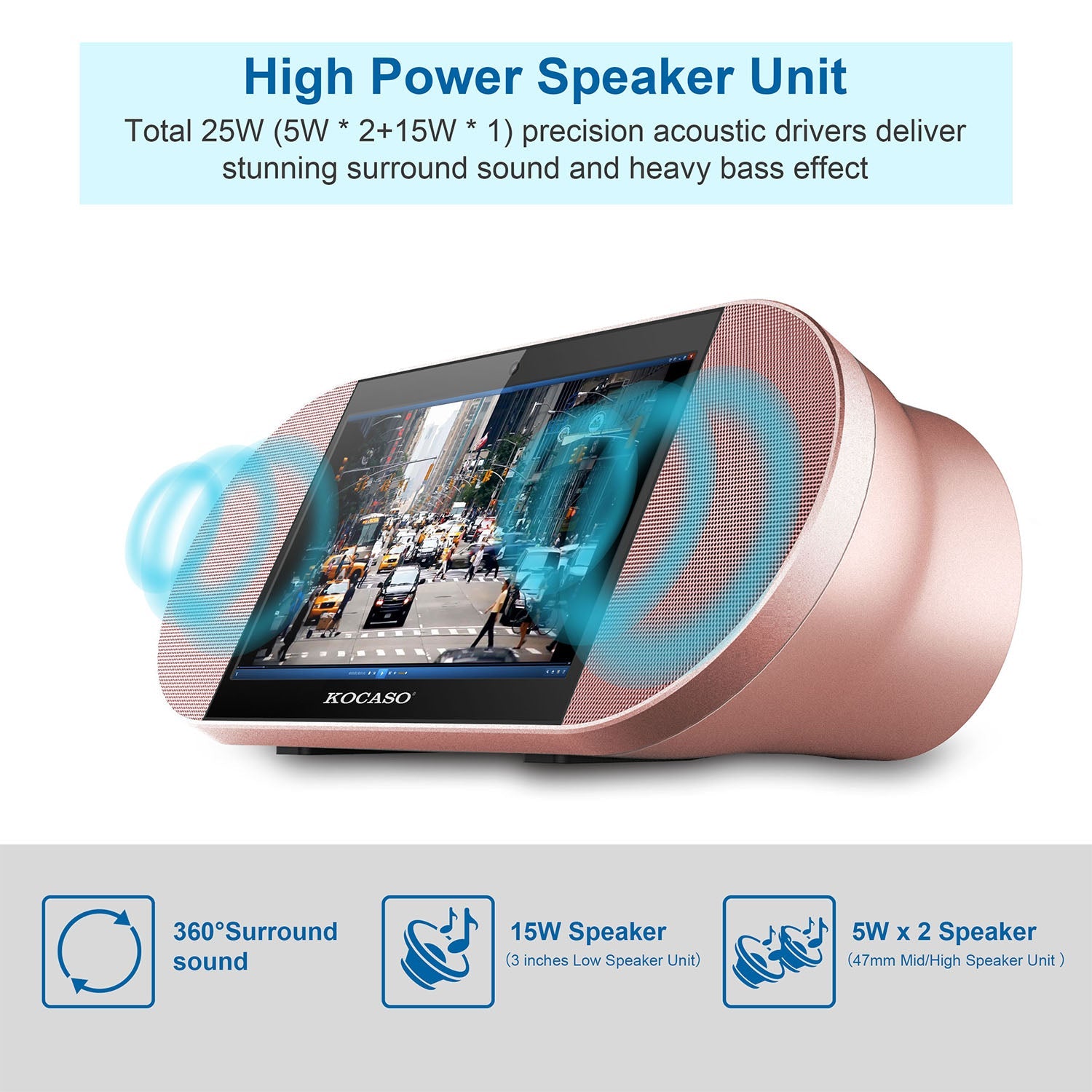 7-Inch Touch Screen Android Tablet PC with Wireless Speaker Cheap Extremely