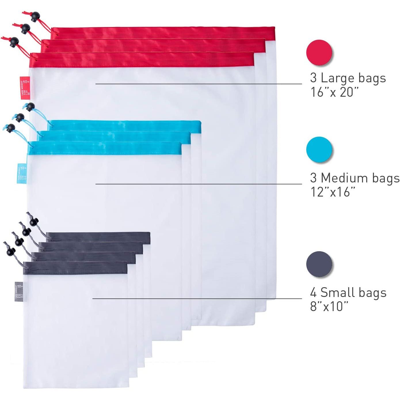 10-Pack: StarPack Reusable Produce Bags Pay With Paypal Cheap Pice