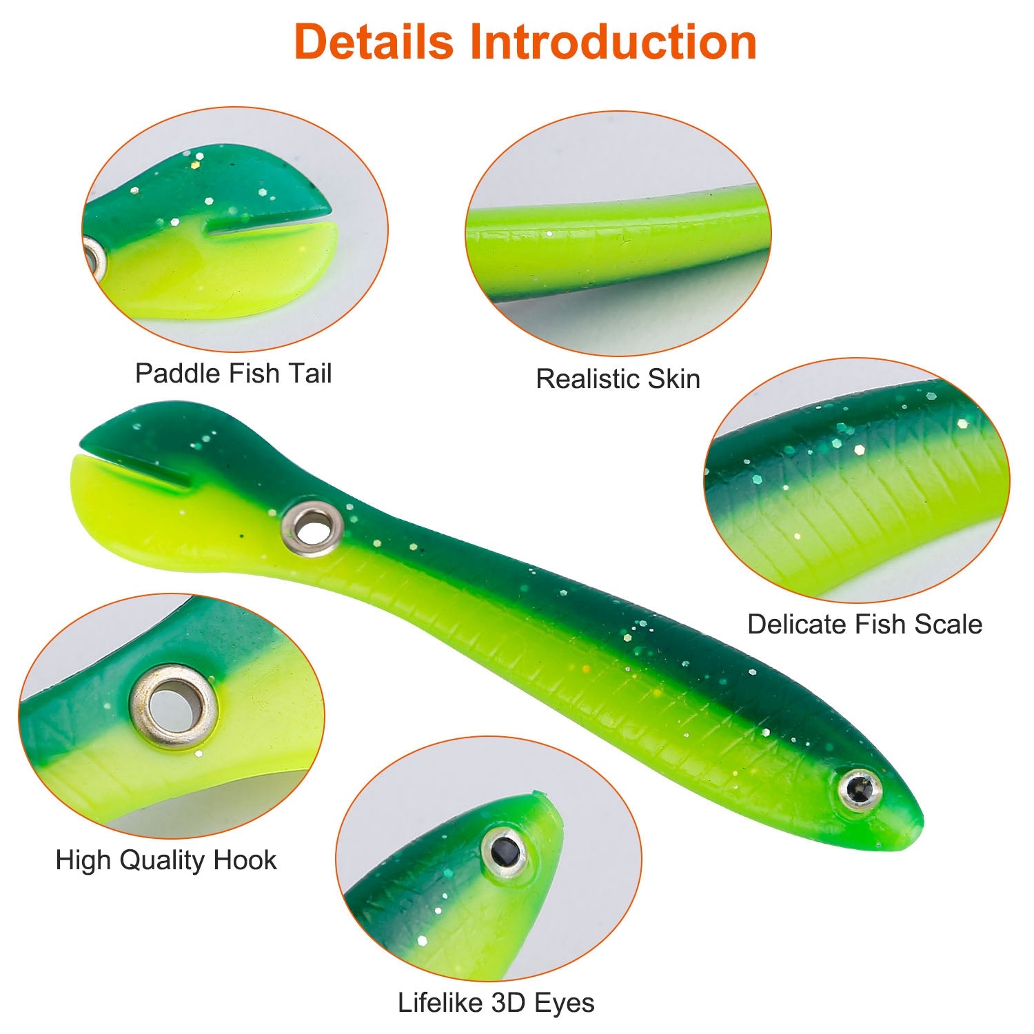 10-Pieces: Realistic Bass Loach Swimming Lure Sale Nicekicks