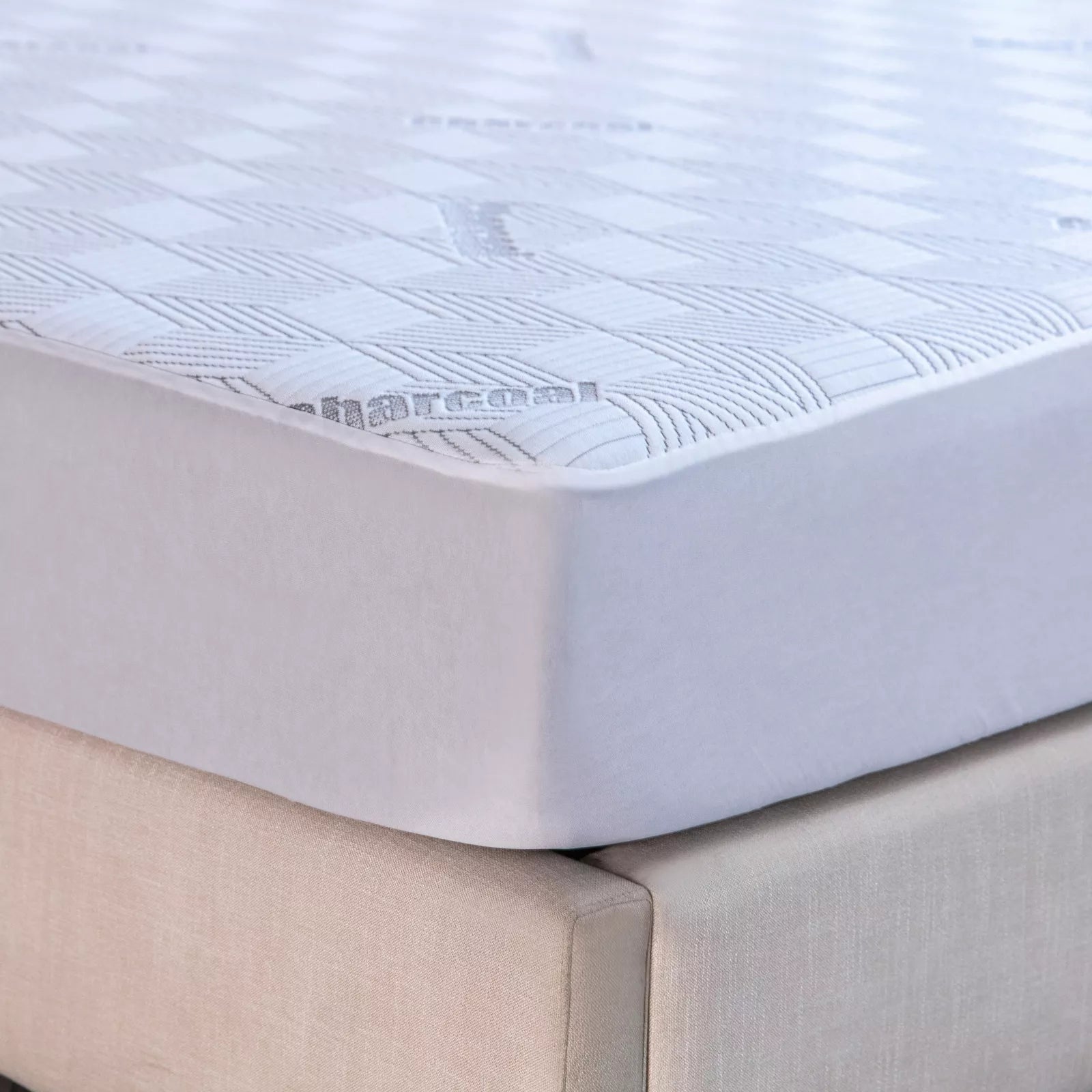 Bibb Home Charcoal Infused Waterproof Mattress Pad Best Seller For Sale