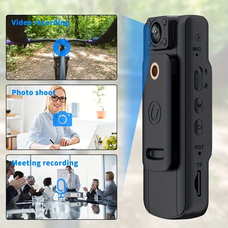 Full 1080P Police Body Camera With Clip Sale Hot Sale