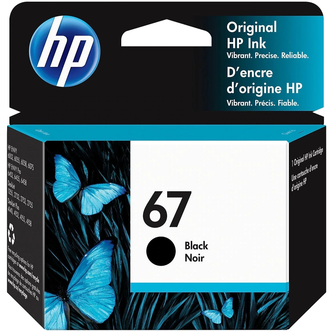 HP 67 Original Ink Cartridge 3YM55AN 3YM56AN Original For Sale