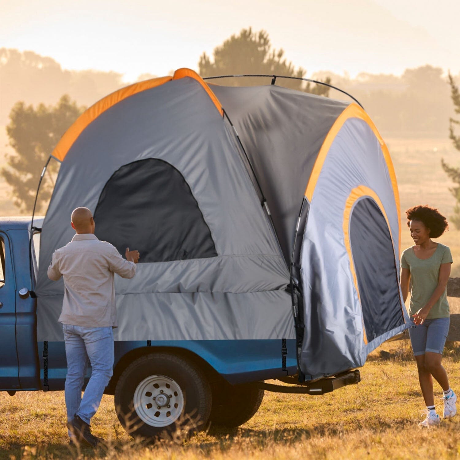 Truck Bed Tent Waterproof Windproof Pickup Truck Tent with Carry Bag Clearance Online Online