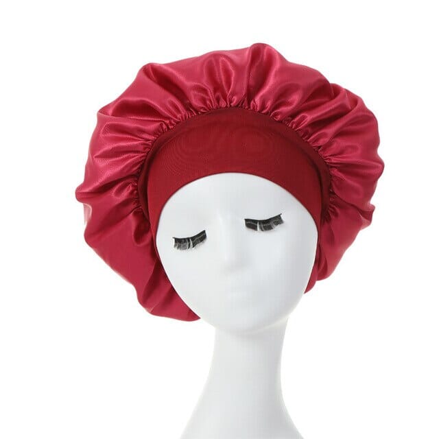 2-Pack: Satin Sleep Bonnet for Curly Hair Clearance Ebay