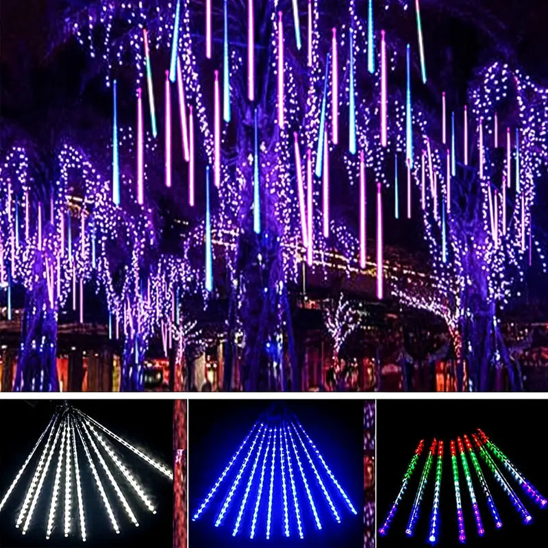 Outdoor Solar Meteor Christmas String Lights Websites Online