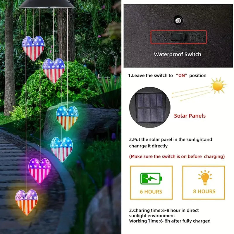 Waterproof Solar Wind Chime Light Best Place Online