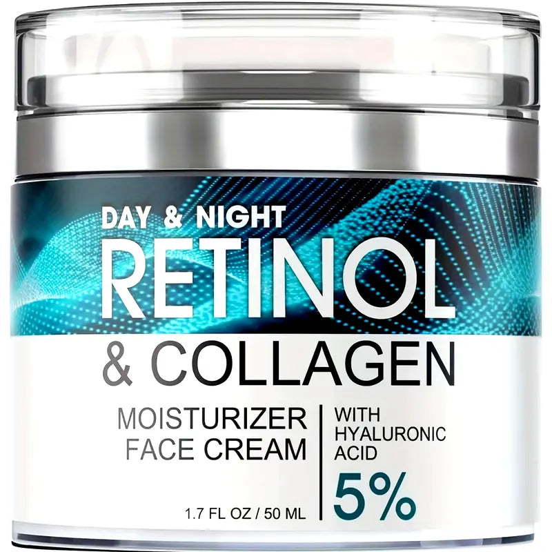 Retinol Moisturizing Cream With Collagen, Hyaluronic Acid, Vitamin C+E, Soothes Dry Skin Factory Outlet