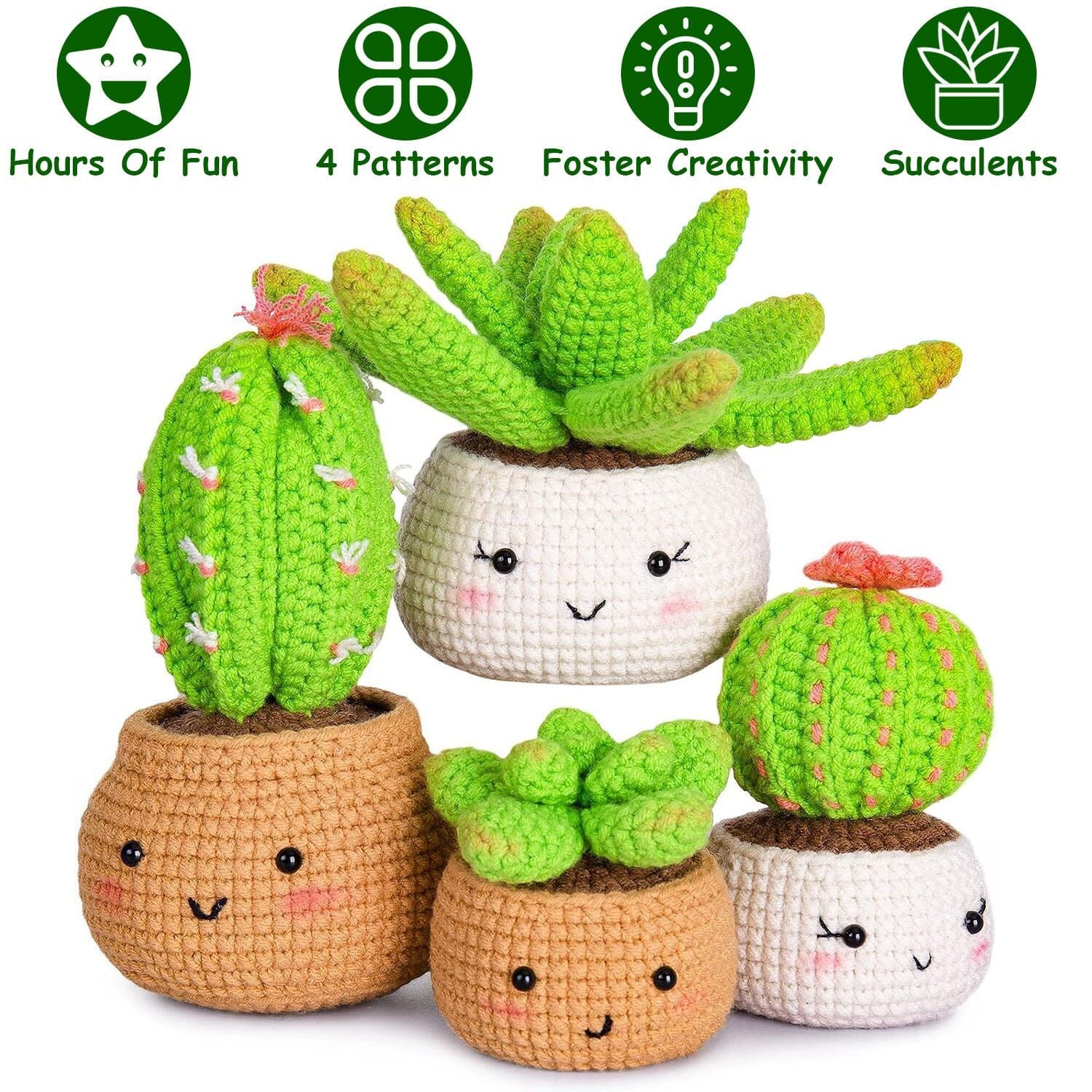 Crochet Kit for Beginners DIY Knitting Supplies Sale New Styles