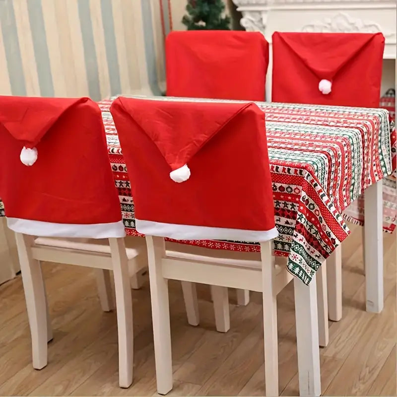 Santa Hats Dining Chair Covers Slipcover Sale Sast