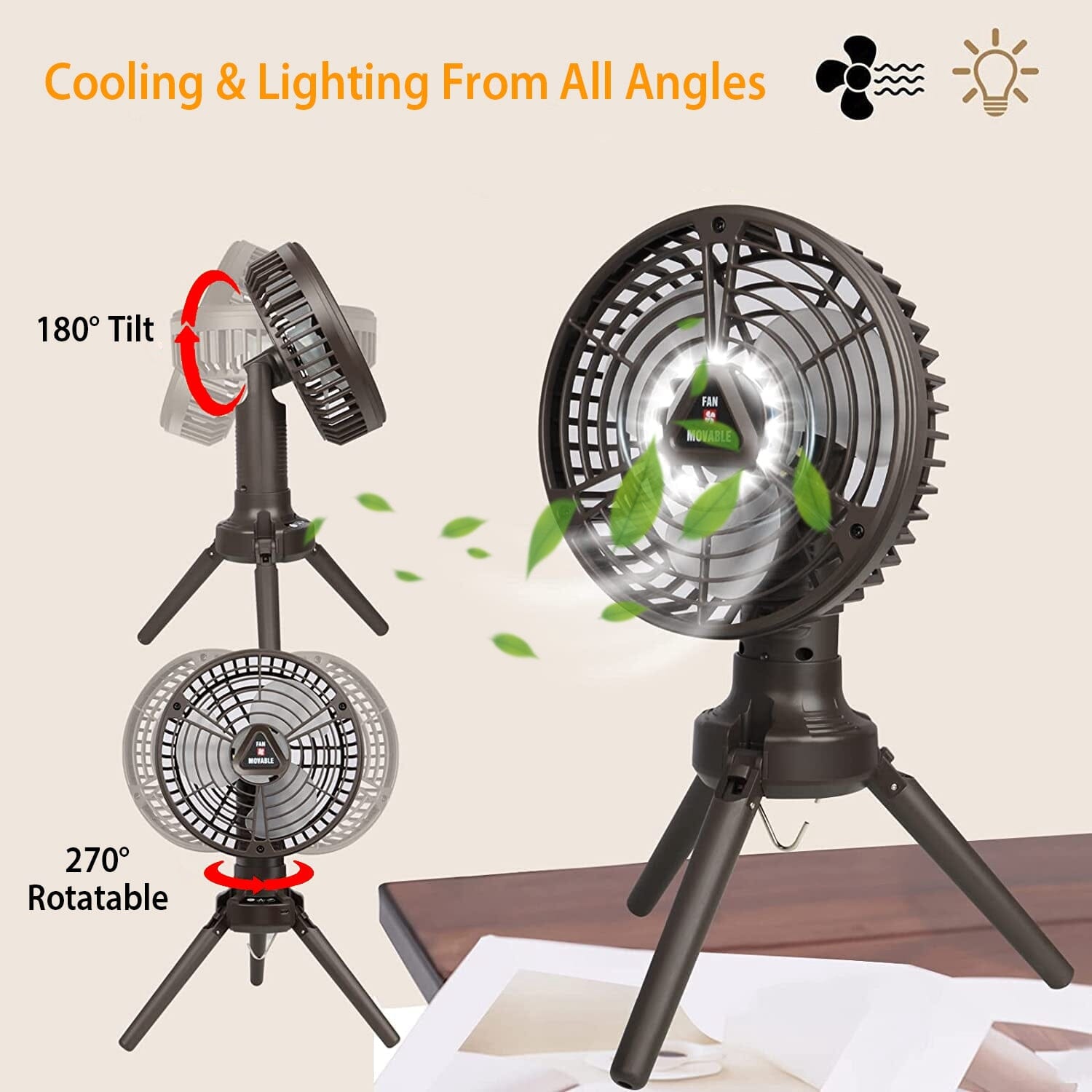 10400 mAh Portable Camping Fan Visit New Sale Online