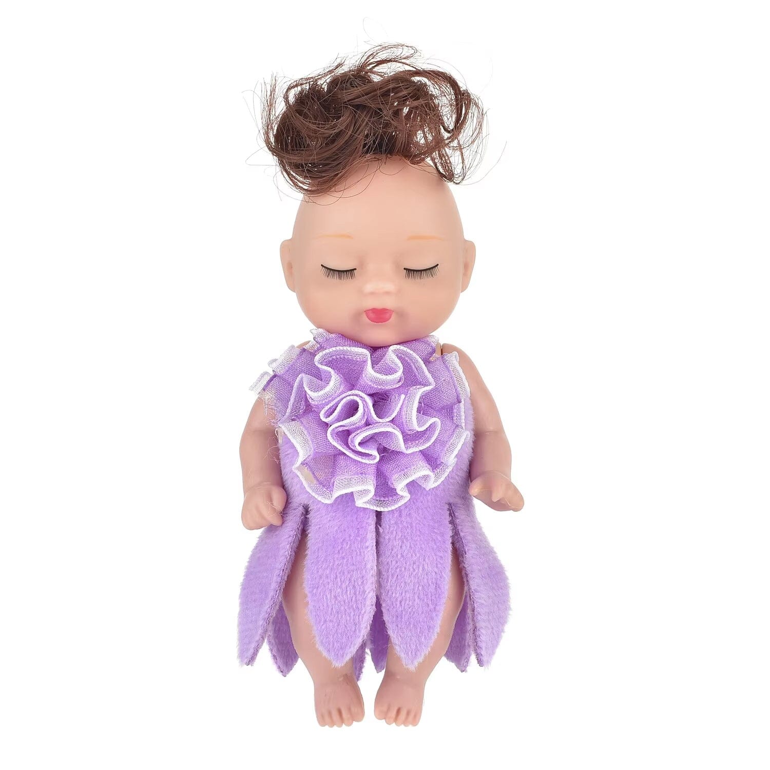 6-Piece Set: Sleeping Doll Princess Girl Toy Gift Box Cute Variety Costume Shape Doll Cheap Pice Cost